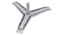 Хрестовина для пральної машини Bosch, Siemens 00218759, d=30/30/35мм, l=115 мм