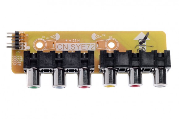 Плата CN.SYE72 6 разъемов RCA