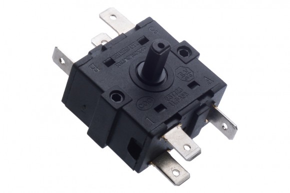 Переключатель режимов XK1 16A 250V T125 6 контактов 5 положений ( 0 1 2 3 4 )
