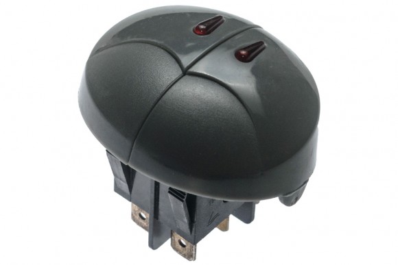 Переключатель Soken RK1-23 16А 250V T100 2 клавиши 6 контактов