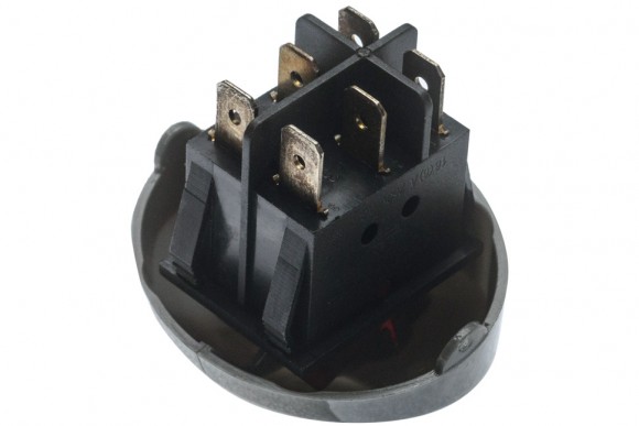 Переключатель Soken RK1-23 16А 250V T100 2 клавиши 6 контактов