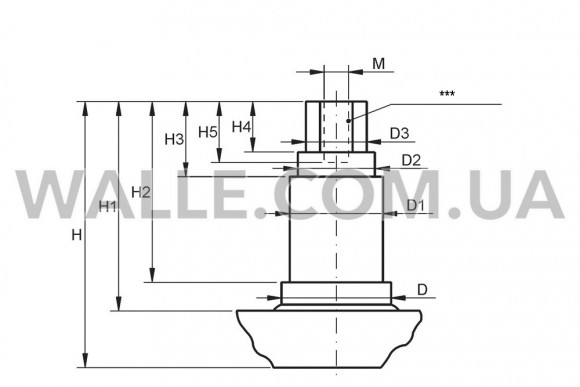 Крестовина Samsung DC97-00124B болт M10