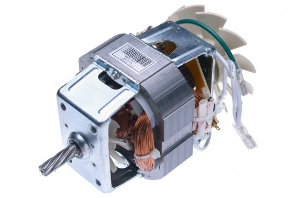Мотор MM05W19 8825-143 Z=7 H=25 4 провода 5 контактов для мясорубки Оригинал
