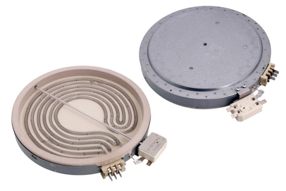 Електроконфорка (склокераміка) Eika 2300734812, Ariston C00139280, 2100 Вт, 230/205 мм