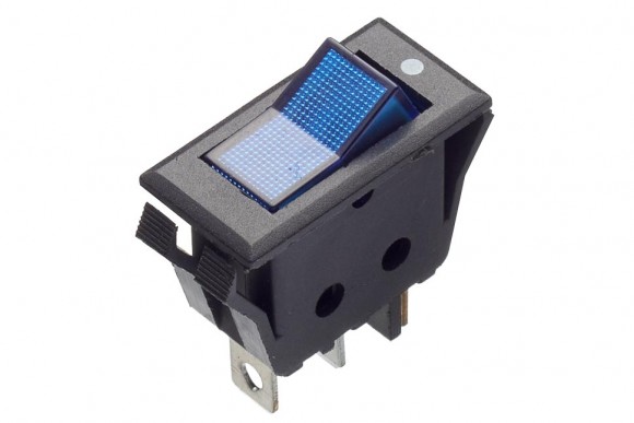 Переключатель Daier 15A 250V 1 клавиша 3 контакта Переключатель Daier 15A 250V 1 клавиша 3 контакта