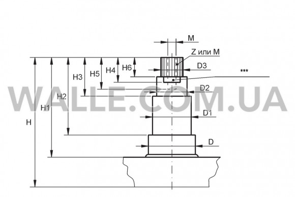 Крестовина LG 4434ER1004B гайка М18 Крестовина LG 4434ER1004B гайка М18