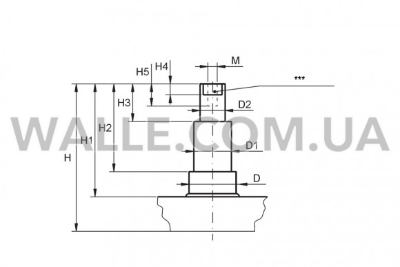 Крестовина Samsung DC97-15182A болт М10