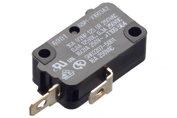 Микропереключатель Samsung 3405-001034 SZM-V16-FD-63 16А 250V 2 контакта для микроволновой печи Оригинал Микропереключатель Samsung 3405-001034 SZM-V16-FD-63 16А 250V 2 контакта для микроволновой печи Оригинал