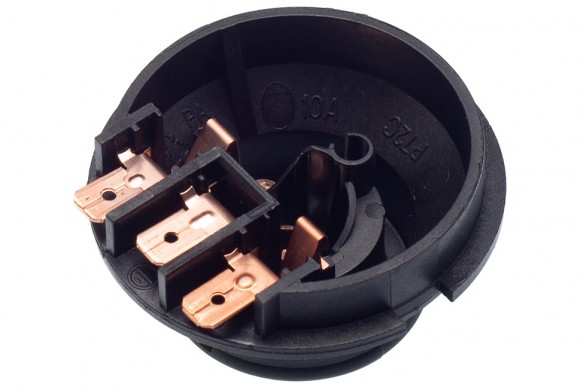 Разъем подставки Strix 10A 220-250V Tefal 3 контакта Разъем подставки Strix 10A 220-250V Tefal 3 контакта