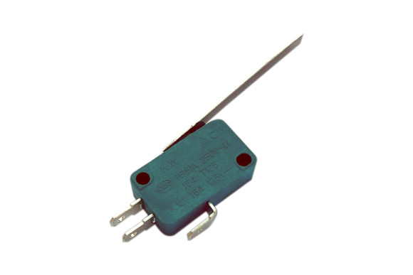Микропереключатель Daier KW Series 16А 250V T125 рычаг L=50 3 контакта клеммы 4,8 mm для микроволновой печи Оригинал Микропереключатель Daier KW Series 16А 250V T125 рычаг L=50 3 контакта клеммы 4,8 mm для микроволновой печи Оригинал