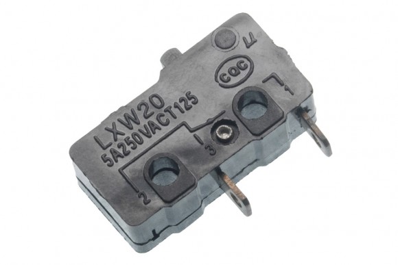 Микропереключатель LXW20 5A 250V T125 2 контакта