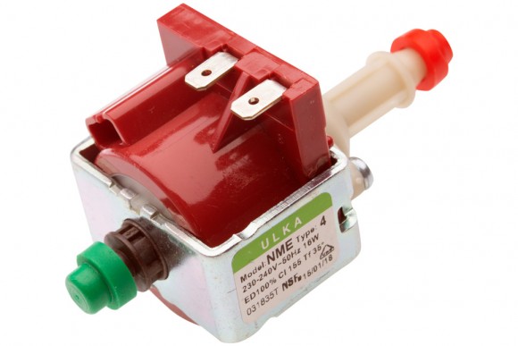 Насос ULKA NME Type 4 230-240V 16W 2,7BAR D=5 D1=6,5 выход пластиковый Насос ULKA NME Type 4 230-240V 16W 2,7BAR D=5 D1=6,5 выход пластиковый