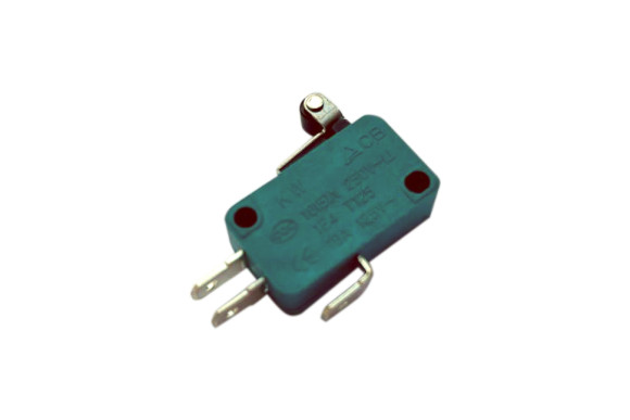 Микропереключатель Daier KW Series 16А 250V T125 рычаг L=15 + ролик 3 контакта клеммы 4,8 mm для микроволновой печи Оригинал Микропереключатель Daier KW Series 16А 250V T125 рычаг L=15 + ролик 3 контакта клеммы 4,8 mm для микроволновой печи Оригинал