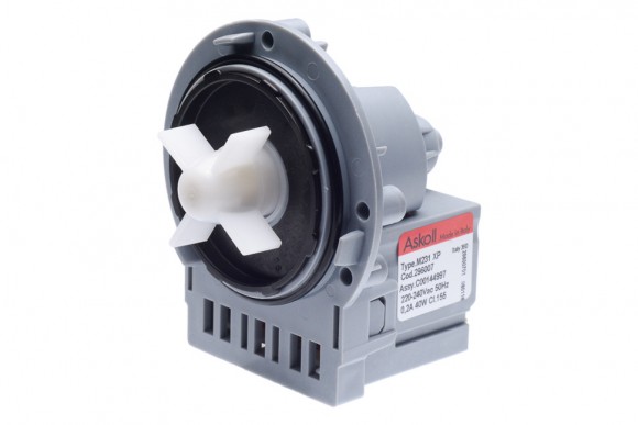 Насос Askoll M231XP 40W 3 направляющих 5 отверстий контакты сзади раздельно