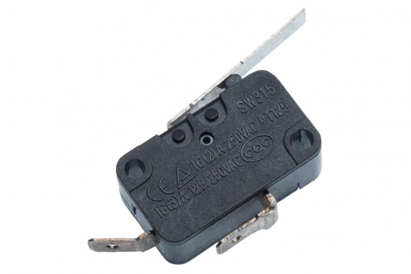 Микропереключатель SW315 16A 250V T125 рычаг L=28 для микроволновой печи Оригинал