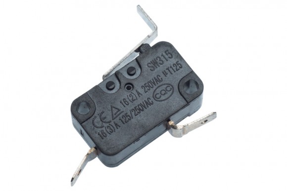 Микропереключатель SW315 16A 250V T125 рычаг угол L=20 для микроволновой печи Оригинал Микропереключатель SW315 16A 250V T125 рычаг угол L=20 для микроволновой печи Оригинал