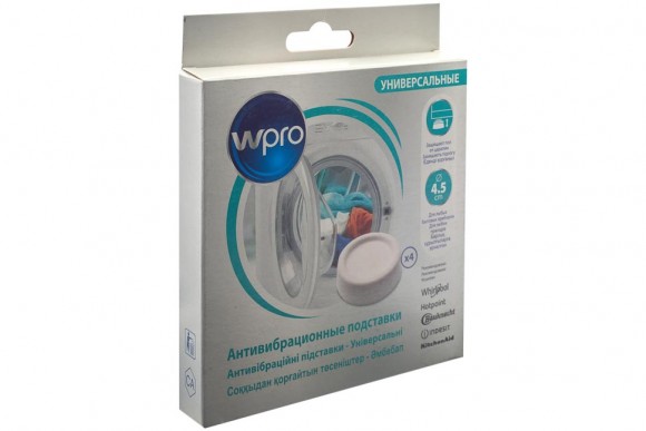 Амортизирующая подставка WPRO D=45 D1=65 комплект 4 шт