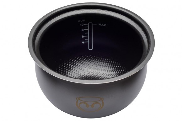 Чаша 5L D=240 D1=224 H=155 Moulinex SS-996802 керамика дно перфорированное черная для мультиварки Оригинал Чаша 5L D=240 D1=224 H=155 Moulinex SS-996802 керамика дно перфорированное черная для мультиварки Оригинал