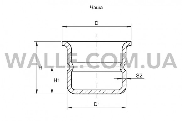 Чаша 5L D=237 D1=224 H=136 Rotex керамика дно перфорированное бело-черная для мультиварки и скороварки Оригинал