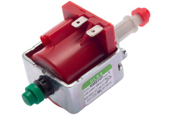 Насос ULKA NMEHP Type 1 230-240V 21W 4,7BAR D=5 D1=6,5 выход пластиковый Насос ULKA NMEHP Type 1 230-240V 21W 4,7BAR D=5 D1=6,5 выход пластиковый