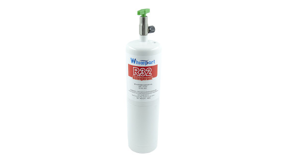 Фреон R-32, 650 г (з краном і клапаном), Whicepart Фреон R-32, 650 г (з краном і клапаном), Whicepart