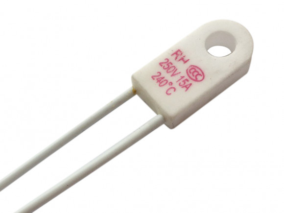 Термопредохранитель T240C 15A 250V керамика RH