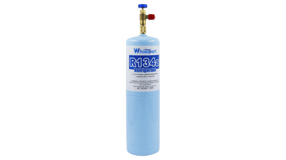Фреон R-134a, 1000 г (з краном і клапаном), Whicepart Фреон R-134a, 1000 г (з краном і клапаном), Whicepart