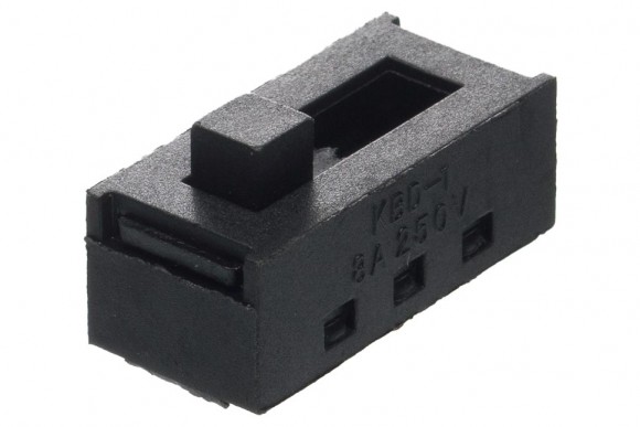 Переключатель ползунковый KBD-1 8A 250V 3 положения 6 контактов Переключатель ползунковый KBD-1 8A 250V 3 положения 6 контактов