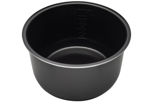 Чаша 5L D=240 D1=224 H=140 Moulinex SS-994575 керамика дно перфорированное черная для мультиварки Оригинал