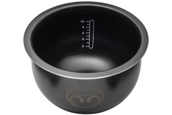 Чаша 5L D=234 D1=224 H=150 Moulinex SS-995901 керамика дно перфорированное черная для мультиварки Оригинал Чаша 5L D=234 D1=224 H=150 Moulinex SS-995901 керамика дно перфорированное черная для мультиварки Оригинал