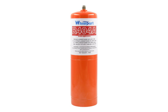 Фреон R-404a, 700 г (з клапаном Шредера, подвійний), Whicepart Фреон R-404a, 700 г (з клапаном Шредера, подвійний), Whicepart