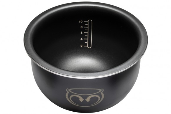 Чаша 5L D=234 D1=224 H=150 Moulinex SS-995223 керамика дно гладкое черная для мультиварки Оригинал Чаша 5L D=234 D1=224 H=150 Moulinex SS-995223 керамика дно гладкое черная для мультиварки Оригинал