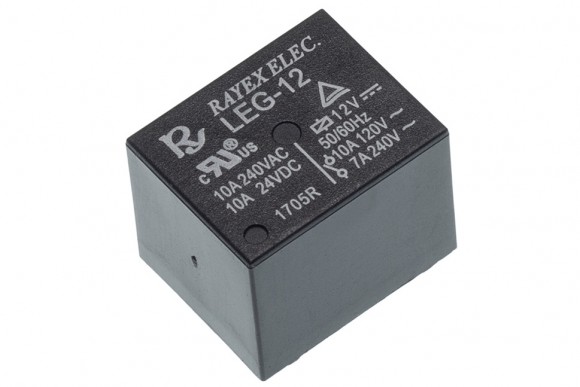 Реле электромагнитное LEG-12 24VDC 10A 250V 5 контактов SPDT Реле электромагнитное LEG-12 24VDC 10A 250V 5 контактов SPDT