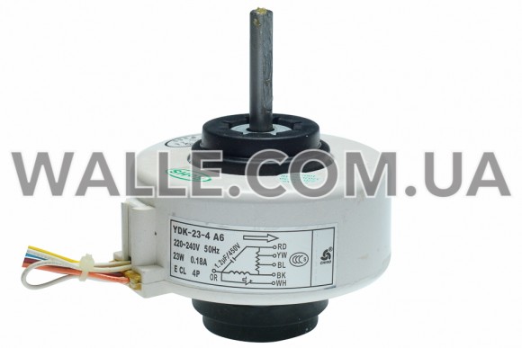 Мотор YDK-23-4 23W 0,18A 220-240V D=8 H=42 H1=113 Мотор YDK-23-4 23W 0,18A 220-240V D=8 H=42 H1=113