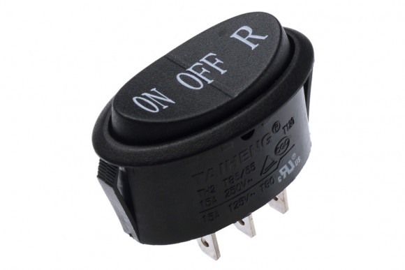 Переключатель Taiheng TH2 "ON/OFF/R" 15А 250V T85 Переключатель Taiheng TH2 "ON/OFF/R" 15А 250V T85