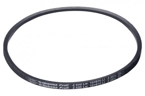 Ремень B=10 Li=670 H=6 Rubena Profi Z 690 Lw Z26,5 EL