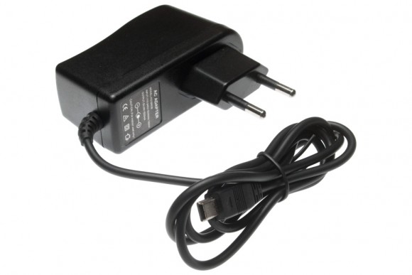 Адаптер mini-USB 100-240V 0,12A - 5V 1,5A KZ328GB