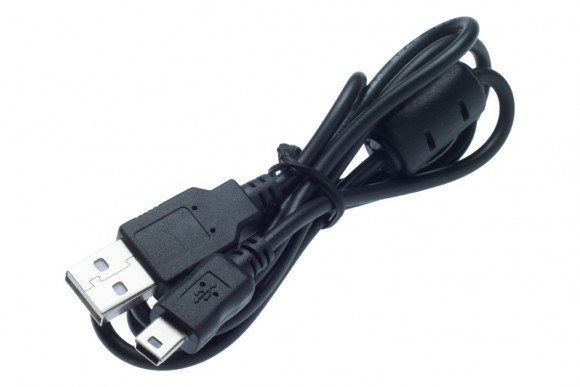 Кабель папа-папа USB mini-USB L=1000 c фильтром