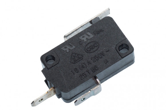 Микропереключатель KW-16 16A 250V T125 рычаг L=17 для микроволновой печи Оригинал