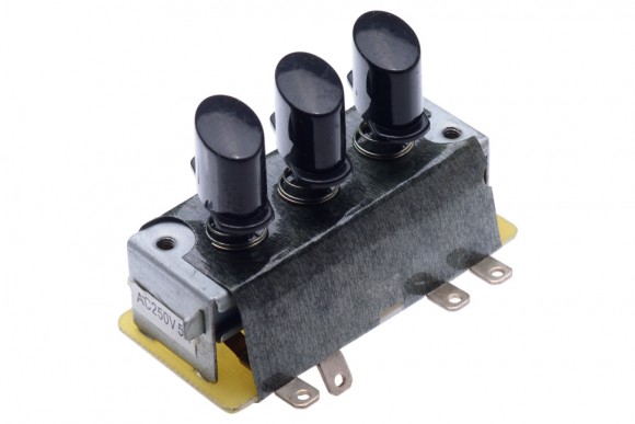 Переключатель VMG-1503A 3 кнопки 8 контактов