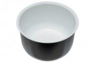 Чаша 5L D=237 D1=218 H=145 Rotex керамика дно перфорированное бело-черная для мультиварки Оригинал Чаша 5L D=237 D1=218 H=145 Rotex керамика дно перфорированное бело-черная для мультиварки Оригинал