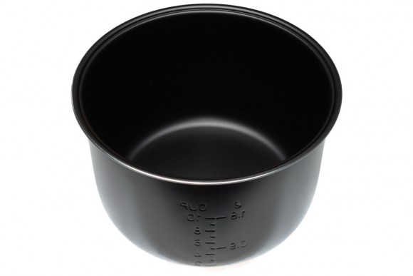 Чаша 5L D=240 D1=218 H=148 Yummy тефлон дно гладкое черная для мультиварки Оригинал Чаша 5L D=240 D1=218 H=148 Yummy тефлон дно гладкое черная для мультиварки Оригинал