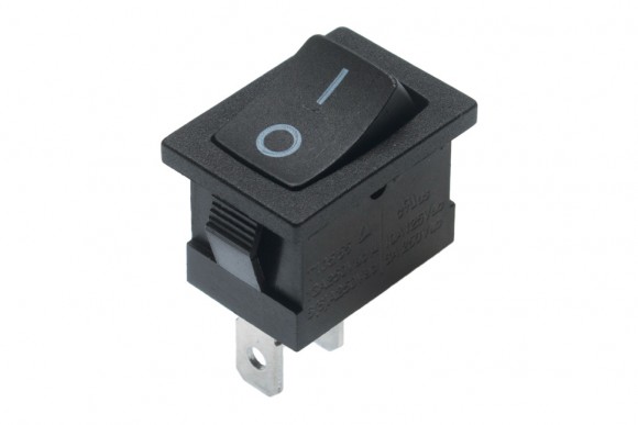 Переключатель KCD5-2P-22 "O/I" 6A 250V T105 2 контакта