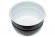 Чаша 5L D=237 D1=224 H=136 Rotex керамика дно перфорированное бело-черная для мультиварки и скороварки Оригинал