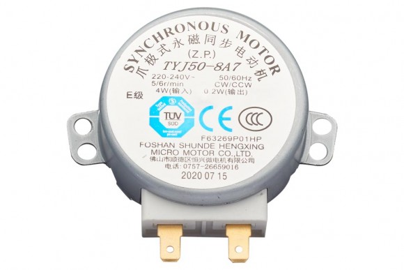 Мотор 220-240V 4W 5/6R/min TYJ50-8A7 Panasonic Z63266S30XP срез 1mm для микроволновой печи Оригинал Мотор 220-240V 4W 5/6R/min TYJ50-8A7 Panasonic Z63266S30XP срез 1mm для микроволновой печи Оригинал