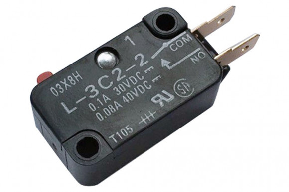 Мікроперемикач Panasonic Z61425180AP L-3C2-2 0,08А 40V T105 2 контакти без клацання кнопки для мікрохвильової печі Оригінал Мікроперемикач Panasonic Z61425180AP L-3C2-2 0,08А 40V T105 2 контакти без клацання кнопки для мікрохвильової печі Оригінал