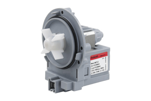 Насос Askoll M253 RS0664 для пральної машини Whirlpool 481281719156 Насос Askoll M253 RS0664 для пральної машини Whirlpool 481281719156