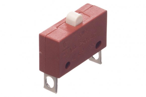 Мікроперемикач KW4 10A 250V T85 2 контакти нормально замкнутий
