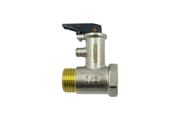 Підривний (зворотний) клапан для бойлера 1/2", Koer KR.1046 (з ручкою)