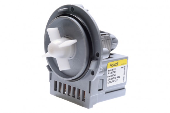 Насос Askoll M116 25W 3 напрямні 5 отворів контакти ззаду спарені